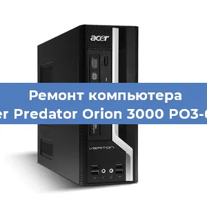 Замена видеокарты на компьютере Acer Predator Orion 3000 PO3-620 в Екатеринбурге